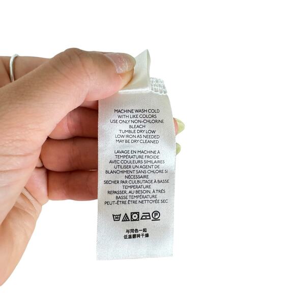 We the Free People NWT Winter Sun White Floral Pullover Long Sleeve Mini Dress - Picture 9 of 10